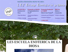 Tablet Screenshot of esotericadeladiosa.com.ar